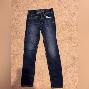 American Eagle Outfitters Dark Wash Skinny Jeans